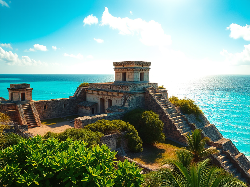 Tulum mayan ruins